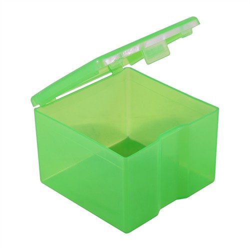 Organisiere deine gegossenen Geschosse mit der MTM CASE-GARD Pistol Box! 💚 Hält 160 .45 ACP oder über 200 9mm Geschosse. Perfekt für Gießer!