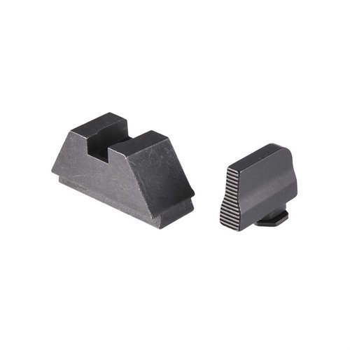 Entdecke das SUPPRESSOR SIGHT SET für GLOCK®! Ideal für RedDotSights und Schalldämpfer. 🥳 Robustes Design für präzise Zielgenauigkeit.