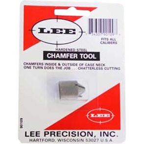 Entdecke den LEE Chamfer Tool! ✨ Entgratet Hülsen schnell und präzise aus gehärtetem Stahl. Ideal für Zündlöcher und mehr!