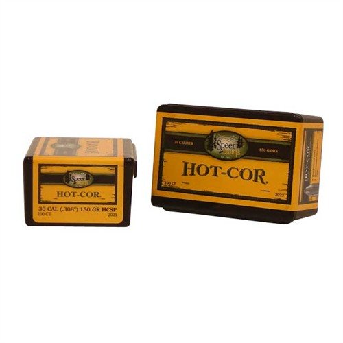 Entdecke die HOT-COR 30 Caliber Spitzer Geschosse von Speer. 🎯 Hohe Genauigkeit und konsistente Leistung für dein Schießen!