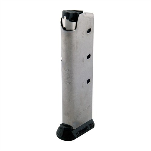 Entdecke die 1911 45ACP Cobra Magazine von Tripp Research. Robust, mit 7 Schuss Kapazität und hochwertigem Edelstahl. ✨ Ideal für Government & Officer!
