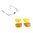 RADIANS COPPER, AMBER AND CLEAR RSG 3 LENS SHOOTING GLASSES
