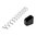 TARAN TACTICAL INNOVATIONS FIREPOWER BASE PAD KIT FOR GLOCK®, BLACK