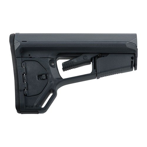 Entdecke den AR-15 ACS-L Stock in Grau! 🛠️ Leicht, anpassbar und perfekt für dein Mil-Spec Gewehr. Hol ihn dir jetzt!