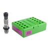 Entdecke die MICRO-ADJUSTABLE TAPER CRIMP DIES von Redding! 🛠️ Stelle deinen Crimp schnell und präzise ein – perfekt für Wiederlader.