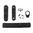 DOUBLE STAR AR-15 ACE ULTRA LITE STOCK FIXED BLK