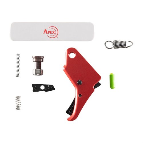 Verbessere deinen M&P Shield mit dem Apex Tactical Trigger Kit! 🔥 Reduziere Vorwegspiel und genieße einen sanften Abzug. Einfach zu installieren!