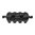 KINETIC DEVELOPMENT GROUP M-LOK RAIL 3 SLOT PICATINNY ALUMINUM BLACK 1.68"