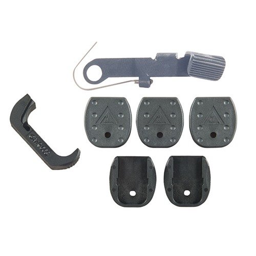 Verbessere deine Glock mit dem VICKERS GLOCK ACCESSORY PACK! ✨ Schneller Magazinwechsel & rutschfeste Bodenplatten für optimale Leistung.