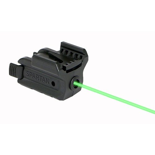 Entdecke den LaserMax Spartan Rail Mounted Laser in grün! 🌟 Innovatives Design für präzise Handhabung und einfache Montage auf deiner Waffe.