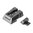 L.P.A. SIGHTS WHITE DOT SET, ADJUSTABLE, NOVAK STYLE