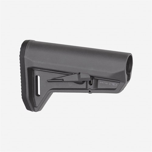 Entdecke den AR-15 MOE SL-K Stock in Grau! 🌟 Leicht, robust und ideal für kompakte Waffen – perfekter Komfort und Handhabung für dich!