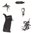 BRAVO COMPANY BCMGUNFIGHTER AR-15 ENHANCED LOWER PARTS KIT, BLK