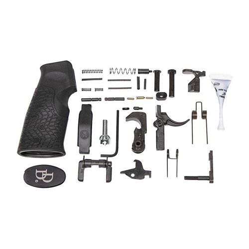 Das AR-15 Lower Parts Kit von Daniel Defense bietet hochwertige, MIL-SPEC Teile, die mit vielen Receivern kompatibel sind – ideal für den Selbstbau deiner AR-15.