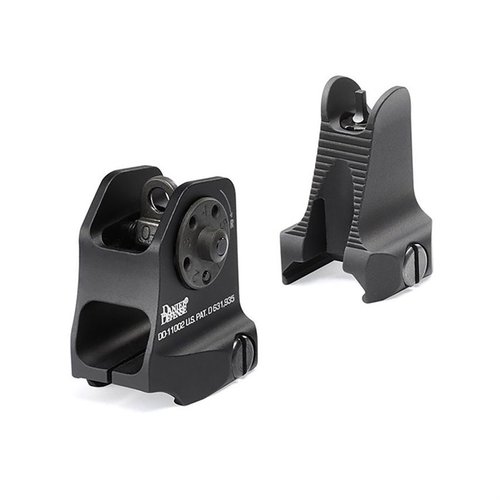 Entdecke das AR-15 Eisenvisier-Set von Daniel Defense! Robust, leicht und perfekt für präzises Zielen. 🔭 Verlass dich auf Qualität!