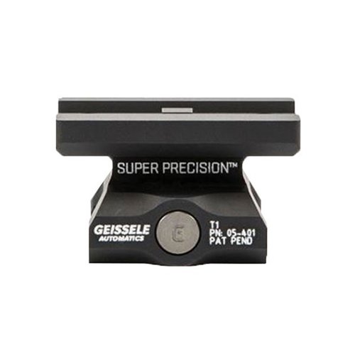 Entdecke die SUPER PRECISION AIMPOINT MICRO MOUNTS von Geissele! 🛠️ Robuste Montagen für dein Rotpunktvisier in mattem Schwarz.