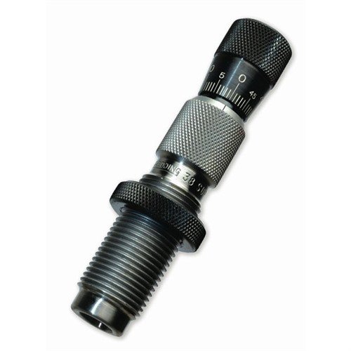 Entdecke die MICRO-ADJUSTABLE TAPER CRIMP DIES von REDDING! 🔧 Perfekt für hochvolumige Wiederlader, einfach anpassen und Zeit sparen!