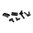 RECOVER TACTICAL MC17 MAGAZINE CLIP BASE SETS FOR THE GLOCK® 17/19