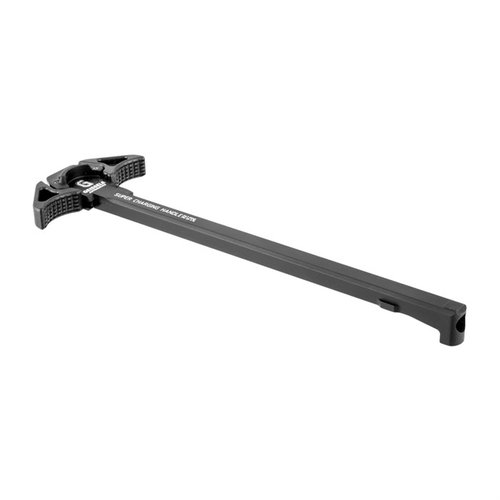 Entdecke den SUPER CHARGING HANDLE 7.62 von GEISSELE AUTOMATICS! 💪 Robustes Design, rutschfeste Oberfläche und ambidextrous Bedienung für optimale Leistung.
