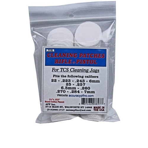 Entdecke die TCS CLEANING PATCHES für 22 Kaliber 🧼! Perfekte Passform für deine Reinigungsjags. Hochwertige Baumwolle für beste Ergebnisse!