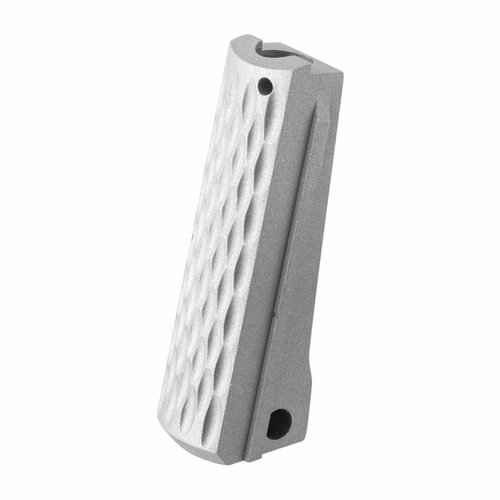 Upgrade deine 1911 mit dem grauen, matten Mainspring Housing von Fusion Firearms. 🔧 Perfekt für Full Size Government und Commander-Pistolen!