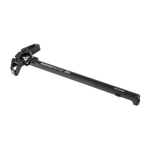 Erlebe den AR 308 RAPTOR Ladehebel von Radian Weapons! 🚀 Beidhändig, schnell und aus robustem Aluminium – perfekt für deine Waffe!