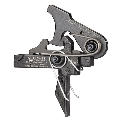 Entdecke den AR-15 SSP Single Stage Precision Trigger von Geissele! 🔥 Schnelle Installation, präziser Abzug und perfektes Feedback für deine Schüsse.