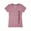 MAGPUL WOMENS V-NECK VERT LOGO T-SHIRT XL WINE HEATHER