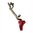 LONE WOLF DIST. LWD ULTIMATE ADJUSTABLE TRIGGER W/ TRIGGER BAR 10/45 RED