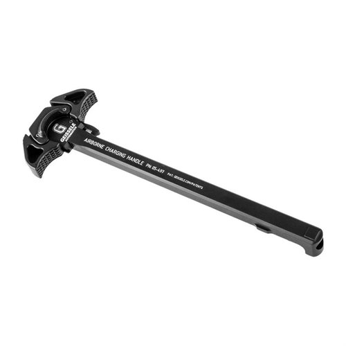 Entdecke den Geissele AR-15 Airborne Charging Handle in Schwarz! 🌟 Beidhändig, rutschfest und perfekt für alle Bedingungen. Hol ihn dir jetzt!
