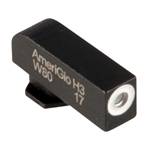 Verbessere deine Zielgenauigkeit mit dem AmeriGlo Tritium Vordervisier für Glock®. 🌟 Ideal für Stresssituationen und Wettkämpfe!