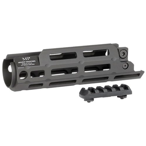 Upgrade your MP5 mit dem HK MP5M Drop-In Handguard von Midwest Industries. 🛡️ Robustes Aluminium, 15 M-LOK-Punkte und einfache Installation!