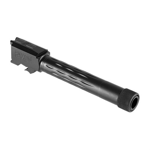 Verbessere die Präzision deiner M&P 2.0 Compact mit dem 🔥 Faxon 9mm Luger Flame Fluted Lauf. Hochwertige Konstruktion für beste Leistung!