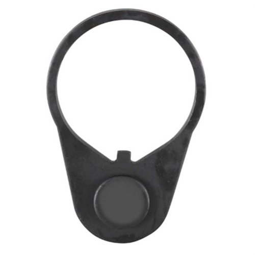 Entdecke die Luth-AR Carbine Latch Plate aus schwarzem Stahl für MBA-3/MBA-4. Perfekt für dein AR-15! 🔧
