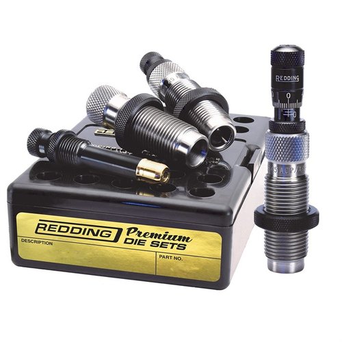 Entdecke das Redding 38 Special & 357 Magnum Premium Handgun Die Set. 🔧 Präzision und Haltbarkeit für Hochvolumen-Wiederlader!