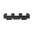 ARISAKA DEFENSE KEYMOD LOW PROFILE 3 SLOT 1.37   BLACK