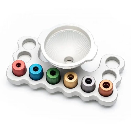Entdecke das Area 419 Master Funnel Kit 🎯 für präzises Nachladen! Hochwertiges Billet-Aluminium, farbcodierte Köpfe und perfekter Sitz für beste Ergebnisse.