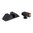 NIGHT FISION GLOCK 17/19/33/46 ORANGE FRONT & BLACK SQUARE NOTCH REAR