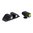 NIGHT FISION GLOCK 17/19/33/46 YELLOW FRONT & CLEAR U NOTCH REAR