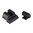 NIGHT FISION CANIK TP9SFX/TP9SFL ORANGE FRONT & CLEAR SQUARE NOTCH REAR