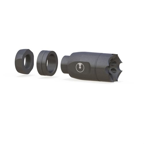 Verbessere dein Gewehr mit dem Ultradyne Athena Linear Compensator! 🎯 Reduziere Geräusche und genieße ein sauberes Design. Kaliber: .22.
