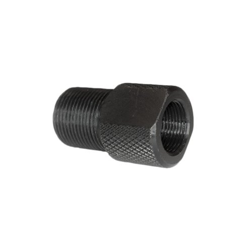 Nutze den GrovTec Thread Protector Converter 🛠️ für Schalldämpfer zwischen 1/2"-28 und 5/8"-24. Einfach installieren und Spaß haben!