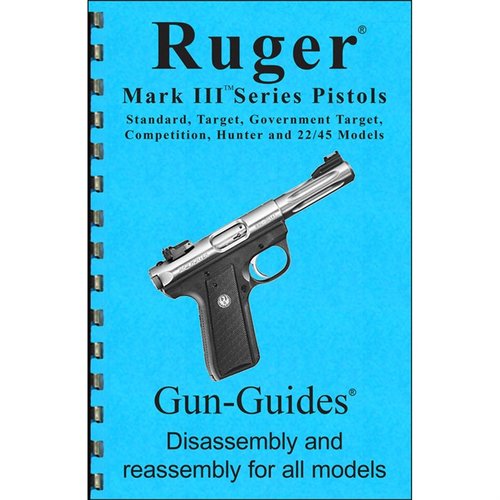 Entdecke die RUGER Mark III Montage- & Demontageanleitung 📚 für alle Modelle. Einfach zu nutzen mit 36 Bildern und klaren Anweisungen!