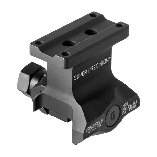 Entdecke die SUPER PRECISION Trijicon MRO Optic Mount. 🛠️ Robuste Montage für deine Trijicon MRO mit 1.93" Höhe in mattem Schwarz!