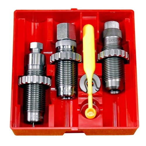 Entdecke das Pistol Carbide 3 Die Set von LEE PRECISION für 455 Webley Mark II. 🔧 Perfekt für präzises Laden ohne Größenöl!