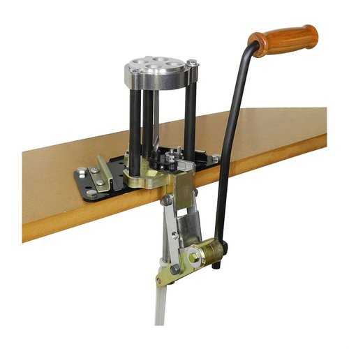 Entdecke die Lee 4-Hole Turret Press mit Auto Index! ✨ Perfekt für Magnum-Hülsen und mehr Handfreiheit beim Wiederladen. Hol dir Qualität!