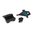 L.P.A. SIGHTS FULLY ADJUSTABLE SIGHT SET, LUMINOVA NIGHT SIGHT