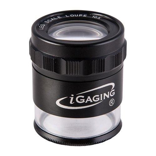 Entdecke die iGaging 10X Magnifier mit LED-Licht und 0.005" Scale Reticle! 🔍 Perfekt für präzises Arbeiten an Feuerwaffen. Jetzt klar sehen!