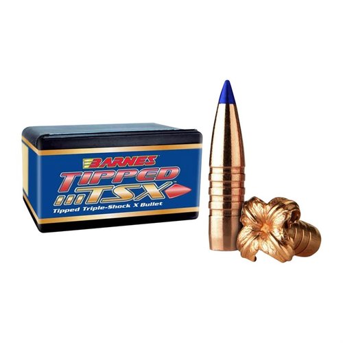 Entdecke die BARNES TIPPED TRIPLE-SHOCK X 30 Kaliber Geschosse! ⚡️ Für tödliche Genauigkeit und hervorragende Expansion. Ideal für deine Jagd!