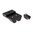 NIGHT FISION CZ P-10C WHITE FRONT & BLACK REAR, U NOTCH REAR